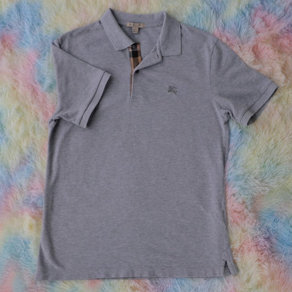 Burberry Polo (Light Grey)